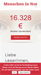 Mobile Screenshot of menschen-in-not.net